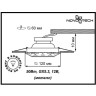 Спот NOVOTECH FORZA встраиваемый 370255 NV-370255