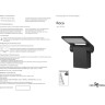 Уличный настенный светильник NOVOTECH ROCA 357521 NV-357521
