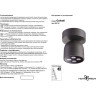 Уличный потолочный светильник NOVOTECH GALEATI 358118 NV-358118